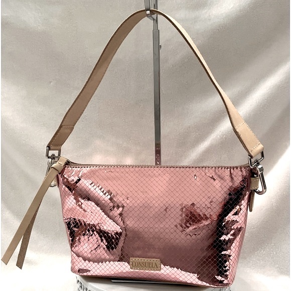 Consuela Bags Consuela Grace Your Way Metallic Pink Poshmark